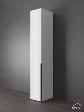Шкаф с антресолью Linnea MHR-1A-3 2450х400х510 (Белый-М 11.1.2) в Березниках - berezniki.ok-mebel.com | фото