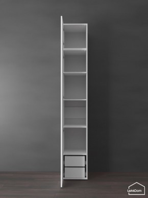 Шкаф с антресолью Linnea MHR-1POA-4 2450х400х510 (Белый-М 11.1.1) в Березниках - berezniki.ok-mebel.com | фото 6