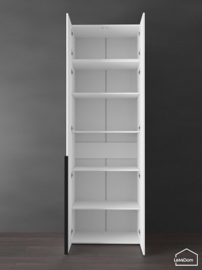 Шкаф с антресолью Linnea MHR-2A-2 2450х800х510 (Белый-М 11.1.1) в Березниках - berezniki.ok-mebel.com | фото 4