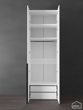 Шкаф с антресолью Linnea MHR-2A-3 2450х800х510 (Белый-М 11.1.1) в Березниках - berezniki.ok-mebel.com | фото 6