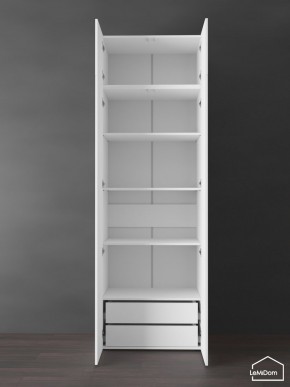 Шкаф с антресолью Linnea MHR-2POA-4 2450х800х510 (Белый-М 11.1.1) в Березниках - berezniki.ok-mebel.com | фото 6