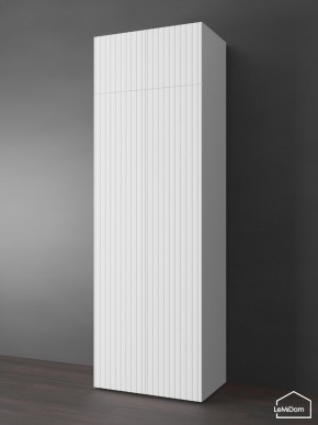 Шкаф с антресолью Linnea MHR-2POA-4 2450х800х510 (Белый-М 11.1.2) в Березниках - berezniki.ok-mebel.com | фото