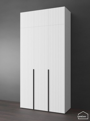 Шкаф с антресолью Linnea MHR-3A-2 2450х1200х510 (Белый-М 11.1.2) в Березниках - berezniki.ok-mebel.com | фото