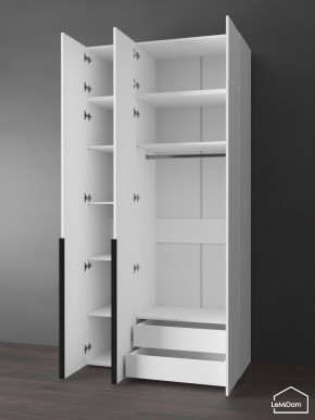Шкаф с антресолью Linnea MHR-3A-2 2450х1200х510 (Белый-М 11.1.2) в Березниках - berezniki.ok-mebel.com | фото 5