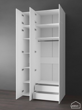 Шкаф с антресолью Linnea MHR-3POA-2 2450х1200х510 (Белый-М 11.1.2) в Березниках - berezniki.ok-mebel.com | фото 5