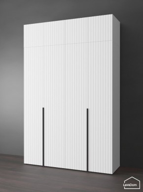 Шкаф с антресолью Linnea MHR-4A-1 2450х1600х510 (Белый-М 11.1.2) в Березниках - berezniki.ok-mebel.com | фото
