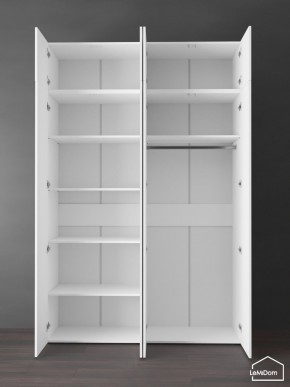 Шкаф с антресолью Linnea MHR-4POA-1 2450х1600х510 (Белый-М 11.1.2) в Березниках - berezniki.ok-mebel.com | фото 4