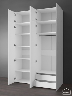 Шкаф с антресолью Linnea MHR-4POA-2 2450х1600х510 (Белый-М 11.1.1) в Березниках - berezniki.ok-mebel.com | фото 6