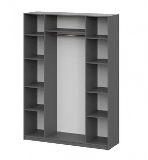 Шкаф ШК-5 (1600) Графит серый в Березниках - berezniki.ok-mebel.com | фото 3
