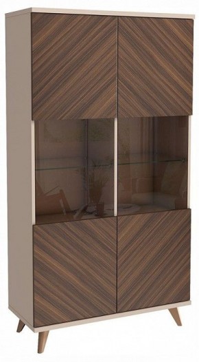 Шкаф-витрина Хармони 468.06 в Березниках - berezniki.ok-mebel.com | фото