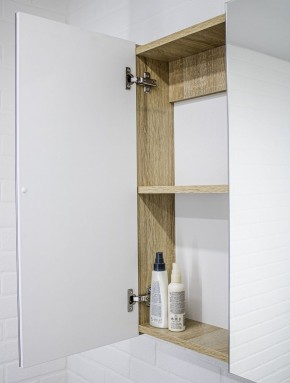 Шкаф-зеркало Мечта 60 Дуб сонома АЙСБЕРГ (DM2319HZ) в Березниках - berezniki.ok-mebel.com | фото 7