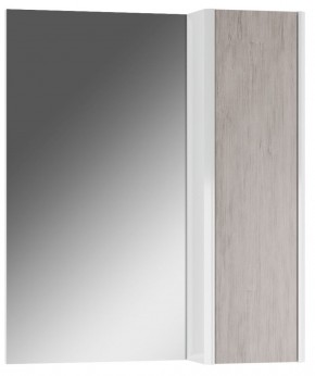 Шкаф-зеркало Uno 60 Дуб серый левый/правый Домино (DU1503HZ) в Березниках - berezniki.ok-mebel.com | фото