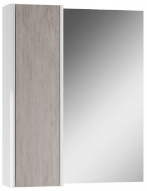 Шкаф-зеркало Uno 60 Дуб серый левый/правый Домино (DU1503HZ) в Березниках - berezniki.ok-mebel.com | фото 2