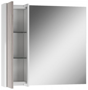 Шкаф-зеркало Uno 80 Дуб серый левый/правый Домино (DU1504HZ) в Березниках - berezniki.ok-mebel.com | фото 4