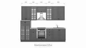 Кухонный гарнитур Верона в Березниках - berezniki.ok-mebel.com | фото 3