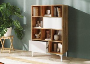 Стеллаж Арбат (белый) в Березниках - berezniki.ok-mebel.com | фото 3