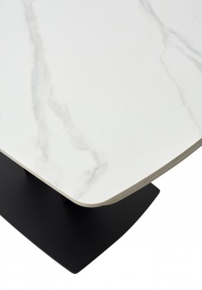 Стол ALATRI 120 MATT WHITE MARBLE SOLID CERAMIC / BLACK, ®DISAUR в Березниках - berezniki.ok-mebel.com | фото 11