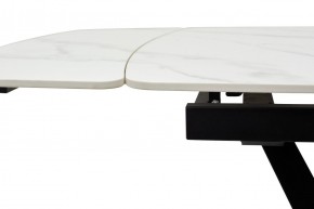 Стол ALATRI 120 MATT WHITE MARBLE SOLID CERAMIC / BLACK, ®DISAUR в Березниках - berezniki.ok-mebel.com | фото 5