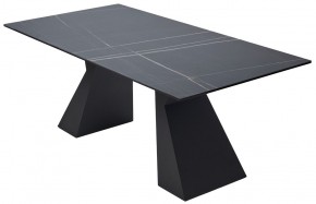 Стол БОГАРТ 200 TITANIUM BLACK PULIDO, керамика / Черный М-City в Березниках - berezniki.ok-mebel.com | фото 5