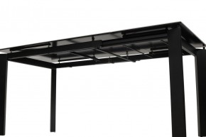Стол CORNER 120 MATTE STATUARIO Белый мрамор матовый керамика, стекло/ черный каркас, ®DISAUR в Березниках - berezniki.ok-mebel.com | фото 9