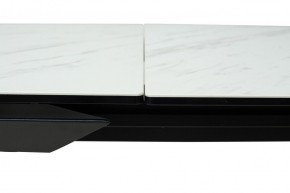 Стол CREMONA 180 KL-99 Белый мрамор матовый, итальянская керамика / черный каркас, ®DISAUR в Березниках - berezniki.ok-mebel.com | фото 12