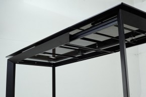 Стол CREMONA 180 KL-99 Белый мрамор матовый, итальянская керамика / черный каркас, ®DISAUR в Березниках - berezniki.ok-mebel.com | фото 13