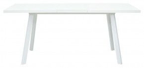 Стол ФИН 120 Белый, стекло/ Белый каркас М-City в Березниках - berezniki.ok-mebel.com | фото 2
