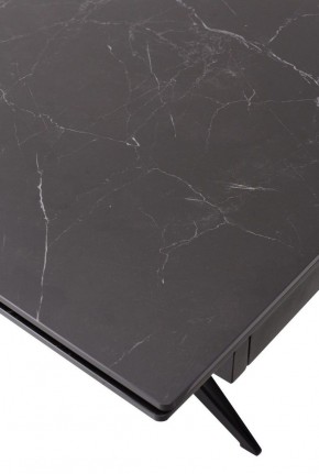 Стол FORIO 160 MATT BLACK MARBLE SOLID CERAMIC / BLACK, ®DISAUR в Березниках - berezniki.ok-mebel.com | фото 9