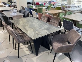 Стол IVAR 180 MARBLES KL-80 Серый мрамор, итальянская керамика, ®DISAUR в Березниках - berezniki.ok-mebel.com | фото 11