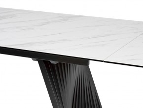 Стол IVAR 180 MARBLES KL-99 Белый мрамор, итальянская керамика, ®DISAUR в Березниках - berezniki.ok-mebel.com | фото 8