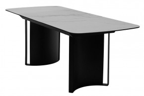 Стол RASMUS 160 TL-45 Белый мрамор, испанская керамика / черный каркас, ®DISAUR в Березниках - berezniki.ok-mebel.com | фото 4