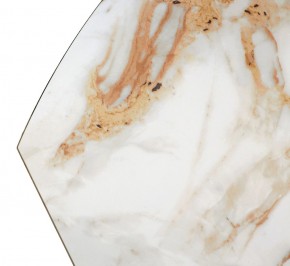 Стол TERAMO 135 GLOSS GRAND JADE SOLID CERAMIC, керамика, поворотн.механизм / Черный каркас, ®DISAUR в Березниках - berezniki.ok-mebel.com | фото 13