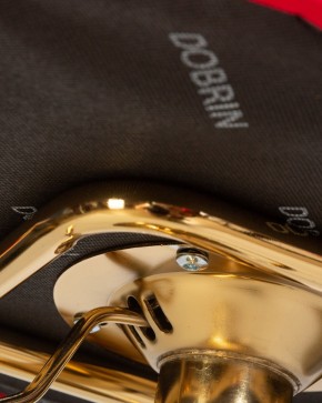 Стул барный DOBRIN CHARLY GOLD, красный велюр (MJ9-45) в Березниках - berezniki.ok-mebel.com | фото 10