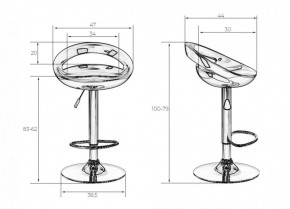 Стул барный DOBRIN DISCO LM-1010 (черный) в Березниках - berezniki.ok-mebel.com | фото 2