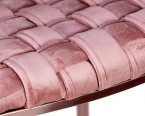 Стул барный DOBRIN EMMA ROSE GOLD, розовый велюр (VF-10) в Березниках - berezniki.ok-mebel.com | фото 9