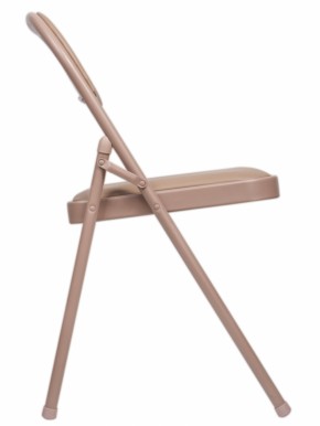 Стул BRABIX "Golf Plus CF-003 Комфорт" (бежевый каркас, кожзам бежевый) 531567 в Березниках - berezniki.ok-mebel.com | фото 3