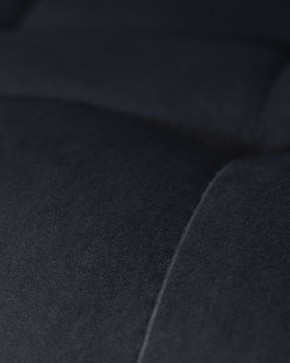 Стул обеденный DOBRIN CHILLY, Черный Holland 75, основание черное в Березниках - berezniki.ok-mebel.com | фото 2