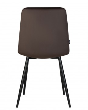 Стул обеденный DOBRIN CHILLY, Эспрессо Holland 74, основание черное в Березниках - berezniki.ok-mebel.com | фото 6