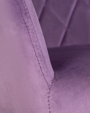 Стул обеденный DOBRIN ROBERT, черные матовые ножки, велюр V108-45 Темно-фиолетовый в Березниках - berezniki.ok-mebel.com | фото 7