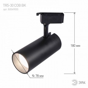 Светильник на штанге Эра  TR5-30 COB BK в Березниках - berezniki.ok-mebel.com | фото 5