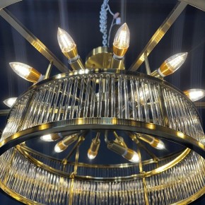 Светильник на штанге Imperiumloft RH Marais Round Chandelier 40,2668 в Березниках - berezniki.ok-mebel.com | фото 5