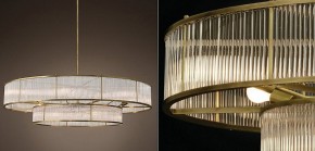 Светильник на штанге Imperiumloft RH Marais Round Chandelier 40,2668 в Березниках - berezniki.ok-mebel.com | фото 2