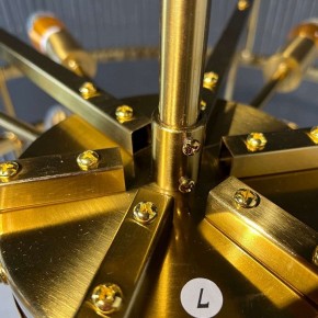 Светильник на штанге Imperiumloft RH Marais Round Chandelier 40,2668 в Березниках - berezniki.ok-mebel.com | фото 5