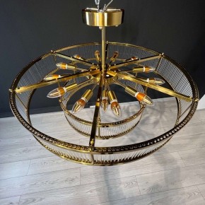 Светильник на штанге Imperiumloft RH Marais Round Chandelier 40,2668 в Березниках - berezniki.ok-mebel.com | фото 8