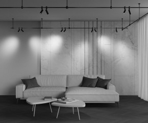 Светильник на штанге Maytoni Focus Led TR144-1-12W4K-W-B в Березниках - berezniki.ok-mebel.com | фото 5