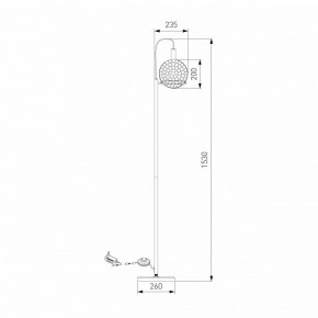 Торшер Eurosvet Gemini 80492/1 черный в Березниках - berezniki.ok-mebel.com | фото 4