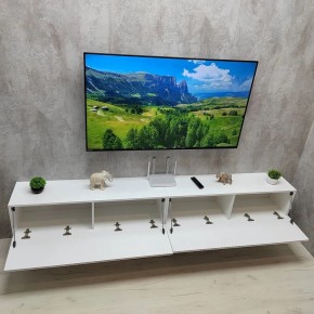 Тумба подвесная под ТВ LINES MTV4-MA 1150 Белый матовый (Белый-M 10.1.2) в Березниках - berezniki.ok-mebel.com | фото 11