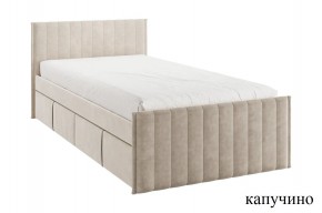 ТВИКС Кровать с ящиками 900 (капучино) в Березниках - berezniki.ok-mebel.com | фото