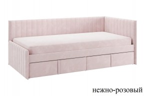 ТВИКС Кровать (тахта) с ящиками 900 (нежно-розовый) в Березниках - berezniki.ok-mebel.com | фото