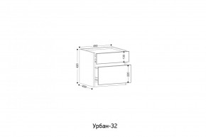 УРБАН- 32 Тумба в Березниках - berezniki.ok-mebel.com | фото 2